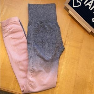 High-waist breathable seamless leggings